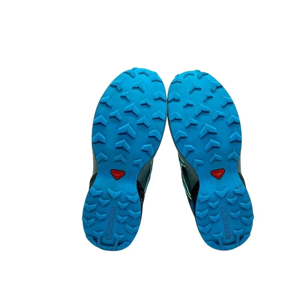 Salomon Speedcross Blue Trail Running Shoes Women‎ 4 414472 Contagrip Sneakers